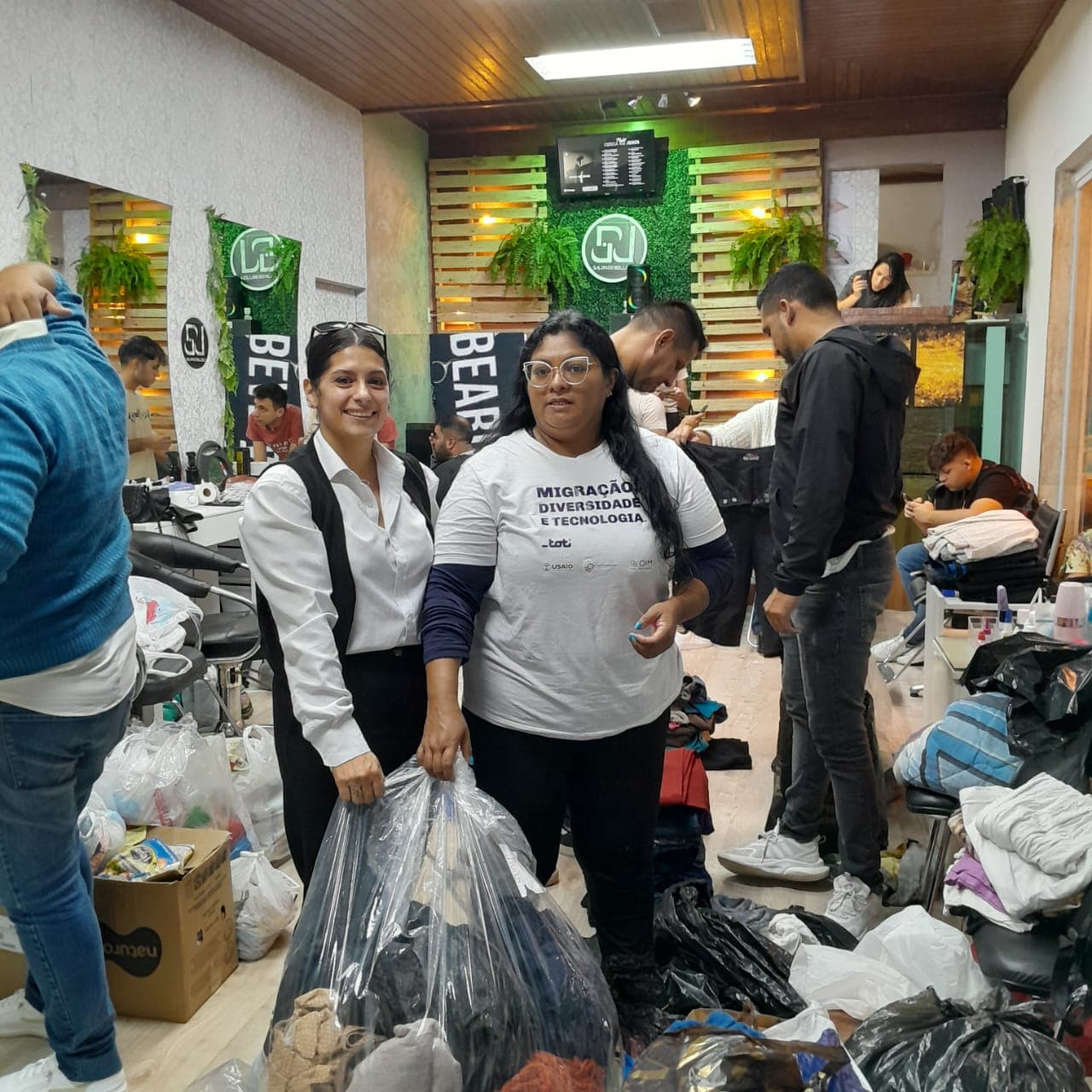 Voluntarios no RS